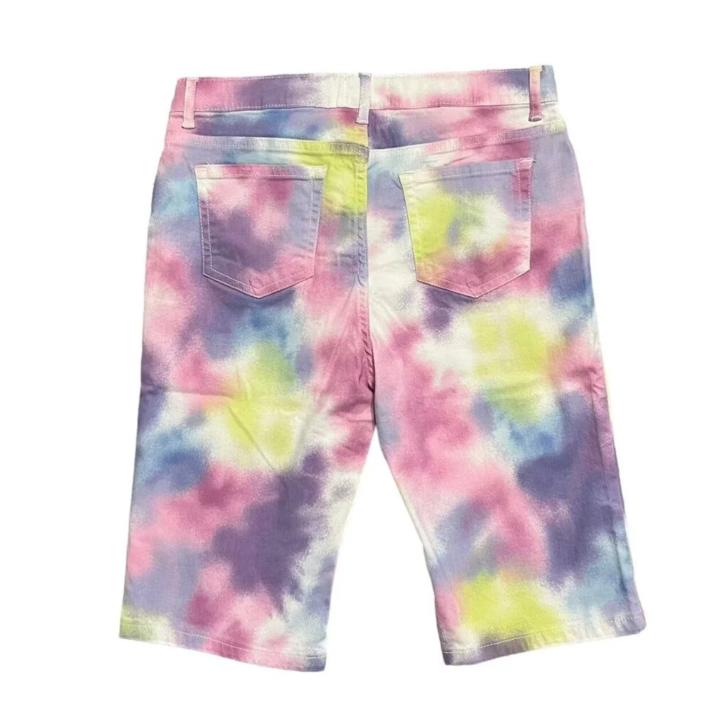 NEW Children's Place Sz 16 Tie-Dye Shorts